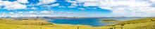 Panorama Of Sterkfontein Dam Reservoir On A Sunny Day, South Africa