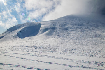 Vue depuis la route du col de la Croix Morand