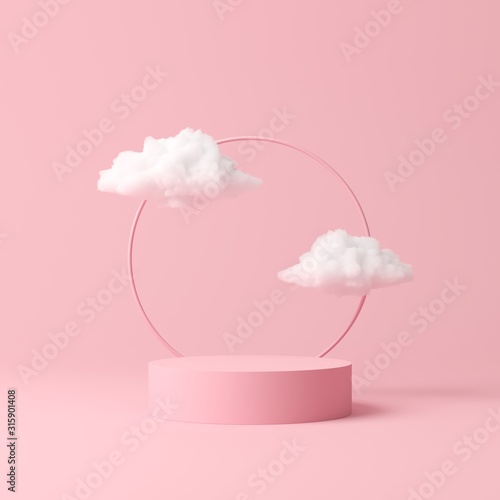 Abstract background, mock up scene geometry shape podium for product display....