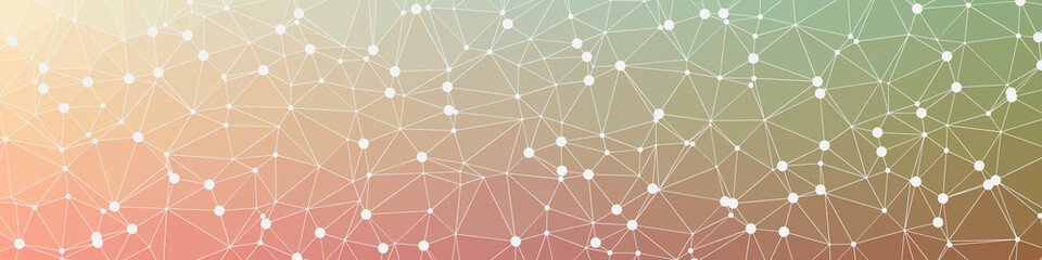 Abstract Low Polygon gradient Generative Art background illustration