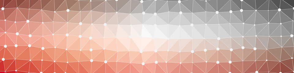 Abstract Low Polygon gradient Generative Art background illustration