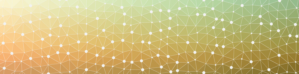 Abstract Low Polygon gradient Generative Art background illustration