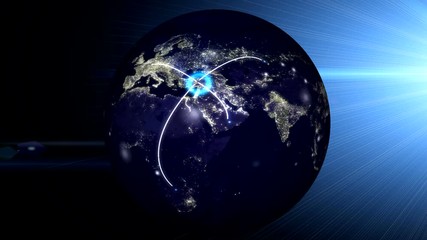 earth globe background