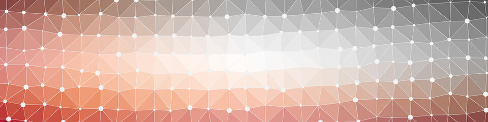 Abstract Low Polygon gradient Generative Art background illustration
