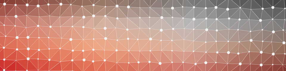 Abstract Low Polygon gradient Generative Art background illustration