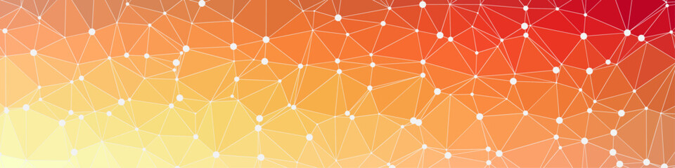 Abstract Low Polygon gradient Generative Art background illustration
