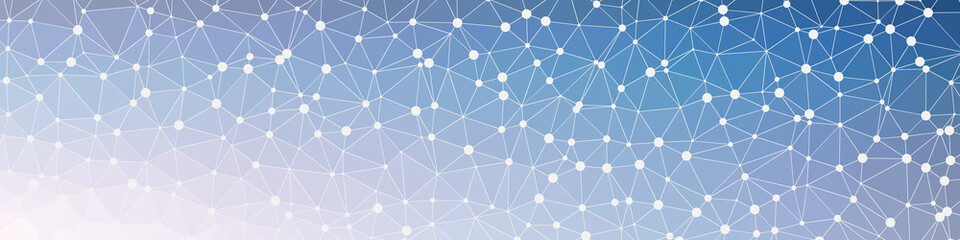 Abstract Low Polygon gradient Generative Art background illustration