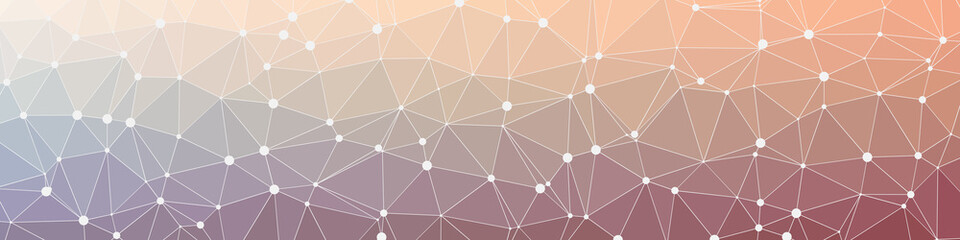 Abstract Low Polygon gradient Generative Art background illustration