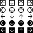 © tota - 矢印アイコン 四方向セット