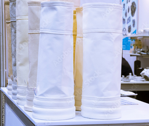 Fotografía air filter for dust collector system ; Spare part filter bag is for collect sma