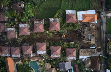 House Construction, work in progress, Ubub Bali