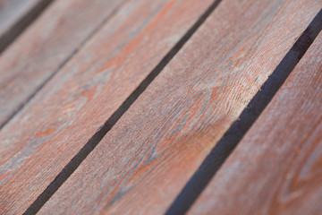 Texture of painted boards closeup