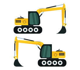 Poster - excavator