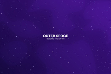 Wall Mural - night sky. space futuristic colorful background. solar system, galaxy and universe exploration. vect