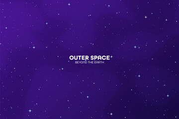 Wall Mural - night sky. space futuristic colorful background. solar system, galaxy and universe exploration. vect