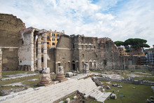 Ruins In Rome, Italy