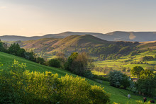 Yorkshire Dales Landscape In The Dent Dale Near Gawthrop, Cumbria, England, UK