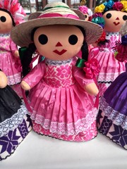 Wall Mural - doll in traditional costume