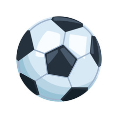 Wall Mural - soccer ball icon, colorful design