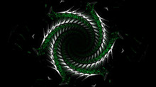 Abstract Fractal Background Snake Vortex Dmt Concept