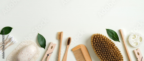 Fotomural Zero waste bathroom accessories