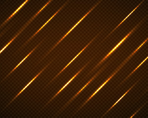 Poster - Abstract background with glowing lines, neon stripes, vector illustration