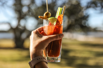 Bloody Mary in Hand -- Party Time