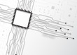 © prat - Circuit board technology background
