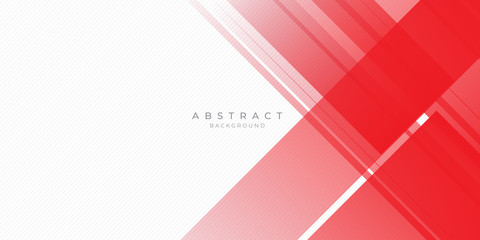 Modern red abstract background geometry color gradation, lines, and layer element vector for presentation design. Suit for business, corporate, institution, conference, seminar, and talks