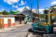 Saint Lucia, West Indies - Anse La Raye City Center