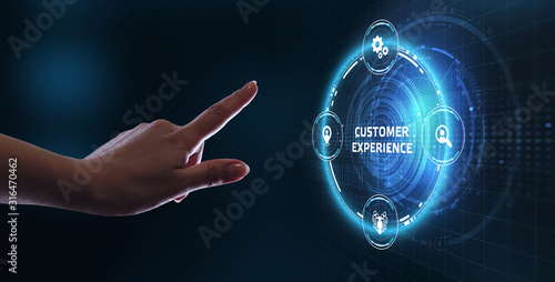 Cuadros en Lienzo Business, Technology, Internet and network concept