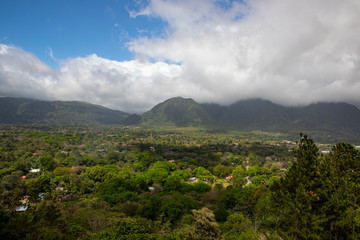  Valle de Anton in Panama  is a town nestled in the crater of a huge extinct volcano, and ringed by verdant forests and jagged peaks.It's around a 2 hours drive from Panama City