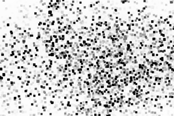 Poster - Black gray bokeh on white background