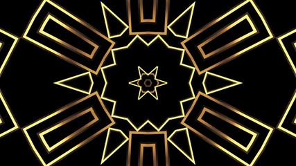 Wall Mural - 20s retro style. abstract art deco style linear geometric gold pattern 1920s vintage background.