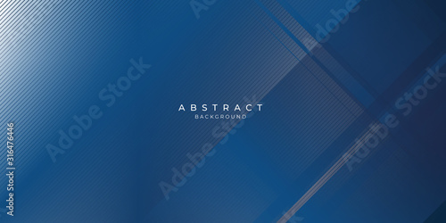 Fotomural Abstract background dark blue with modern corporate concept.