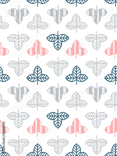 北欧風のシームレスパターン