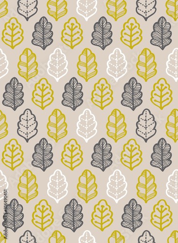 北欧風のシームレスパターン