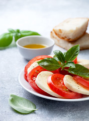 Sticker - mozzarella and tomato caprese salad