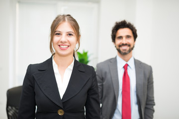 Business people in their office