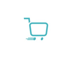 Poster - Shopping cart logo