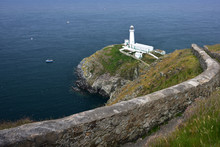 South Stack Lighthouse On Holy Island, Anglesey, North Wales