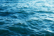 Leinwandbild Motiv Blue sea water background texture