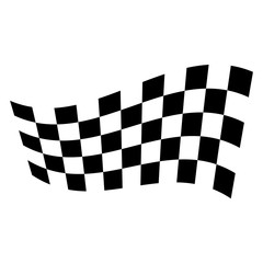 Wall Mural - Racing flag. Race flag vector icon. Finishing flag. Vector design illustration