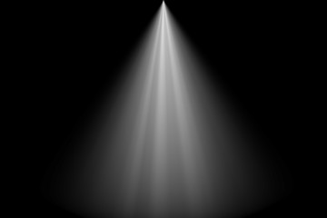 Wall Mural - spotlight on stage