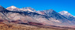 Tolles Panorama Berge in der Sierra Nevada Kalifornien
