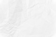 © NOKFreelance - Paper texture Crumpled White.Top view.