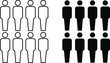 © Graphic&Illustration - 8 people icon