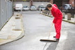© MDBPIXS - Young male street sweeper
