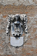 Suffragio Dei Morti At Church Wall In Venice Italy