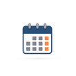 © tatianasun - Calendar flat icon. Vector isolated flat design illustration